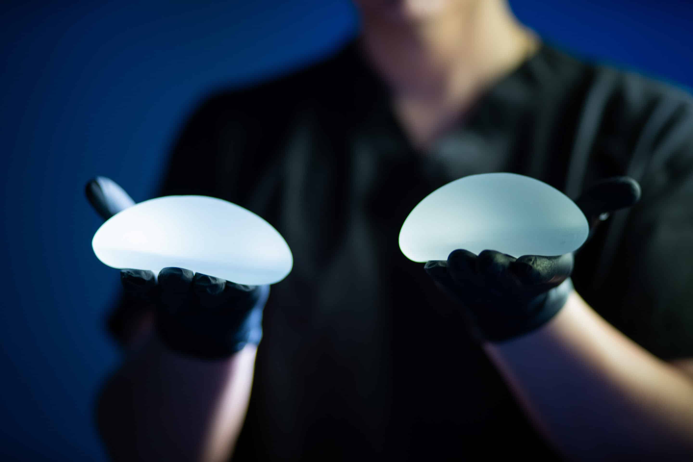 silicone breast implants