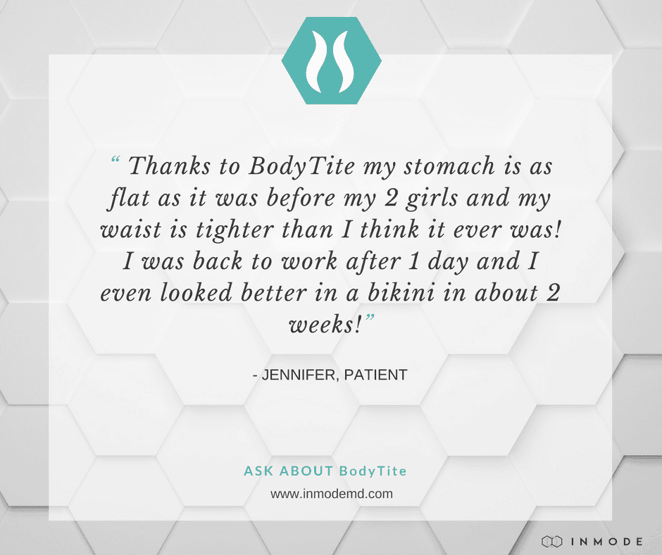 BodyTite by INMODE testimonial